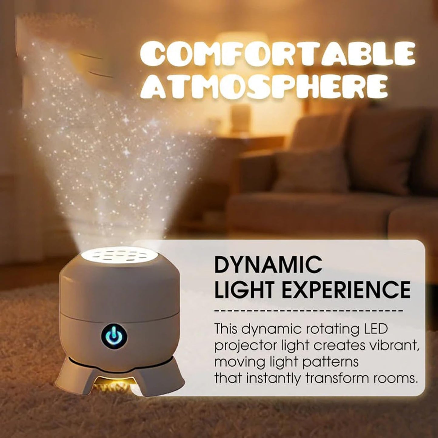 ✨Last day 70%off🔥丨REBYIPO® Night Light Projector — Smart 5D Holographic Starry Sky & Ocean Projector 🌠