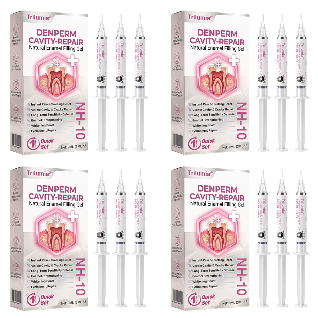 🇺🇸 Official Store | ✨ Trilumia® DenPerm🦷 Cavity-Repair Natural Enamel Filling Gel