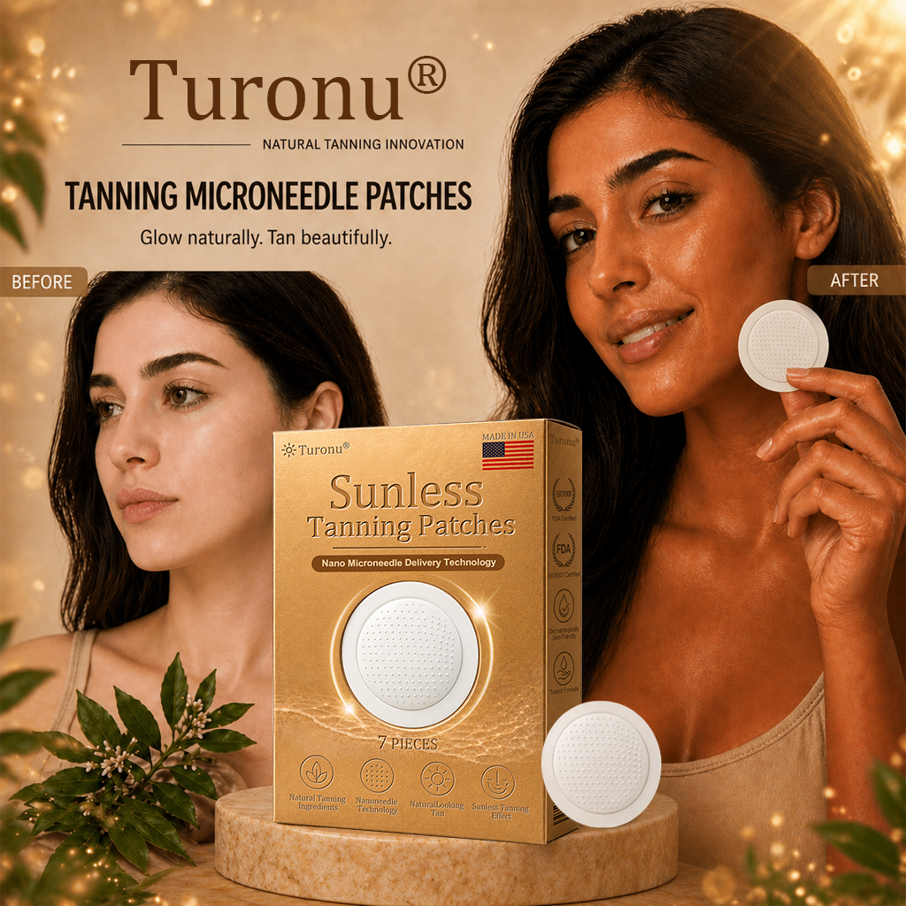 𝐎𝐟𝐟𝐢𝐜𝐢𝐚𝐥 𝐁𝐫𝐚𝐧𝐝 𝐒𝐭𝐨𝐫𝐞 |🗽Turonu® Sunless Transdermal Tanning Patch⭐ — Awaken Your Natural Bronze