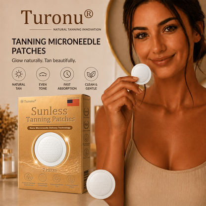 𝐎𝐟𝐟𝐢𝐜𝐢𝐚𝐥 𝐁𝐫𝐚𝐧𝐝 𝐒𝐭𝐨𝐫𝐞 |🗽Turonu® Sunless Transdermal Tanning Patch⭐ — Awaken Your Natural Bronze