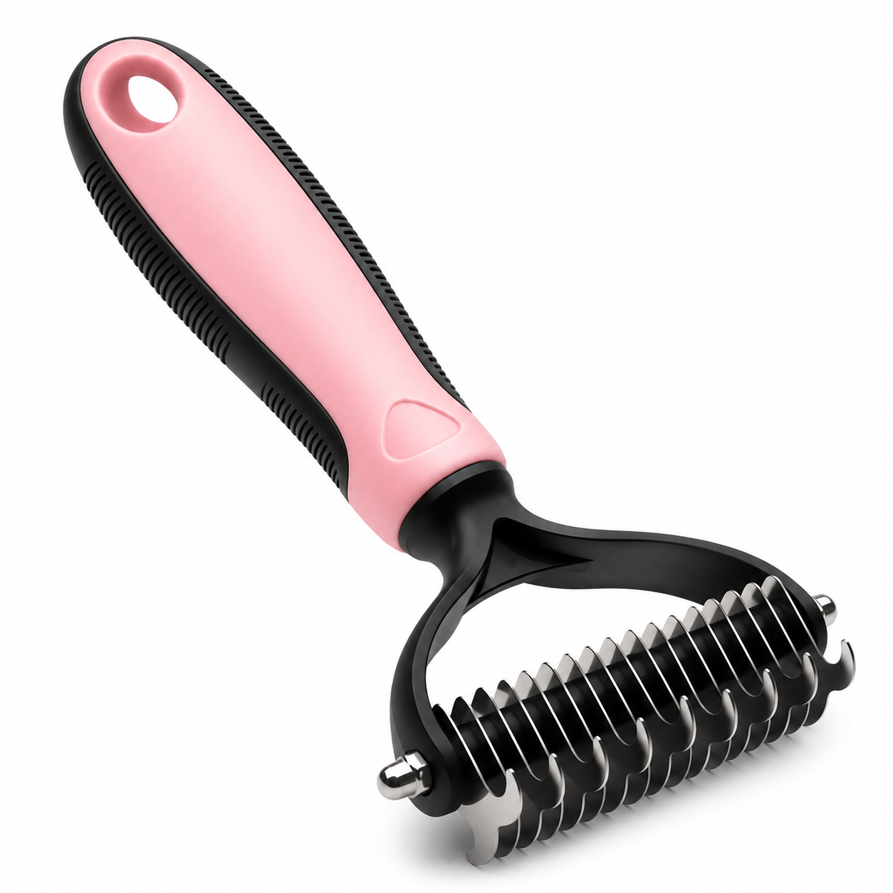 🐶Billhol®🐱 2-in-1 Professional Pet Dematting Comb✂ | Gentle Undercoat Rake & Shedding Brush for Dogs & Cats🐶🐱
