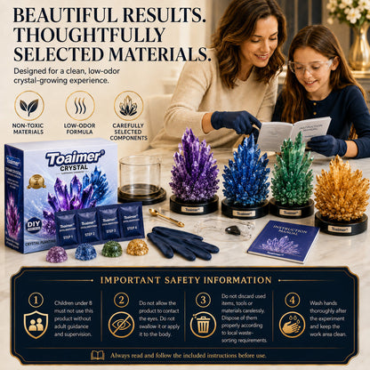 🎉Save 50% Today | 💎Toaimer® CrystalGenesis — Grow Your Own Luxury Crystal Jewelry💎