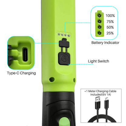 🔥REBYIPO® Hot Sale 49% off🌟🔦Multifunctional magnetic rechargeable work light💡