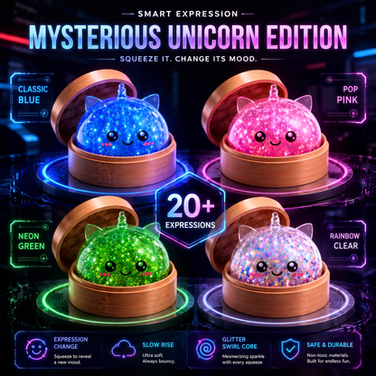 🔮 Toaimer® Magic Mood-Changing Dumpling Squishy 🥟✨ 20+ Funny Faces & Slow-Rising Stress Relief Toy