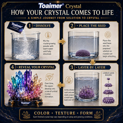 🎉Save 50% Today | 💎Toaimer® CrystalGenesis — Grow Your Own Luxury Crystal Jewelry💎