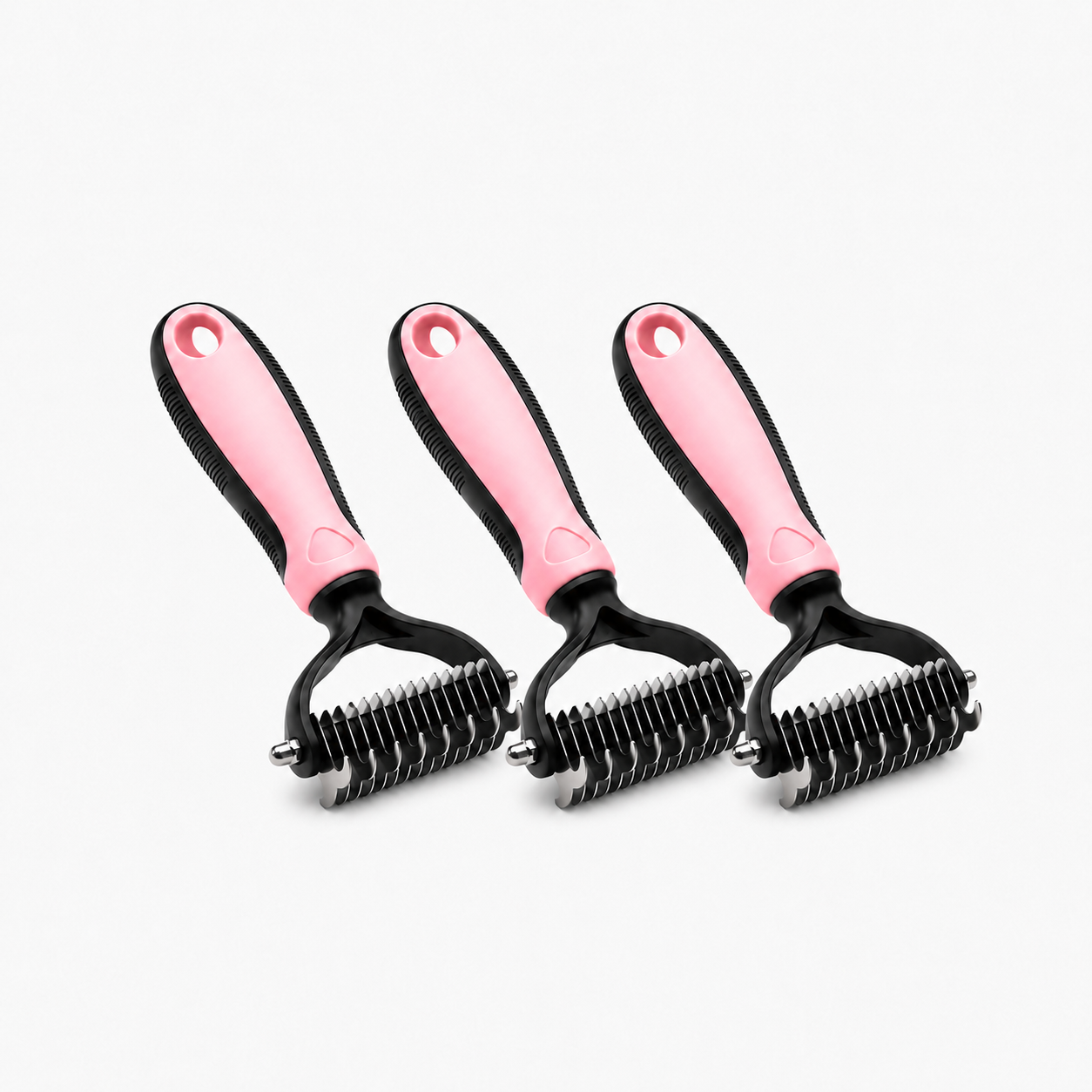 🐶Billhol®🐱 2-in-1 Professional Pet Dematting Comb✂ | Gentle Undercoat Rake & Shedding Brush for Dogs & Cats🐶🐱