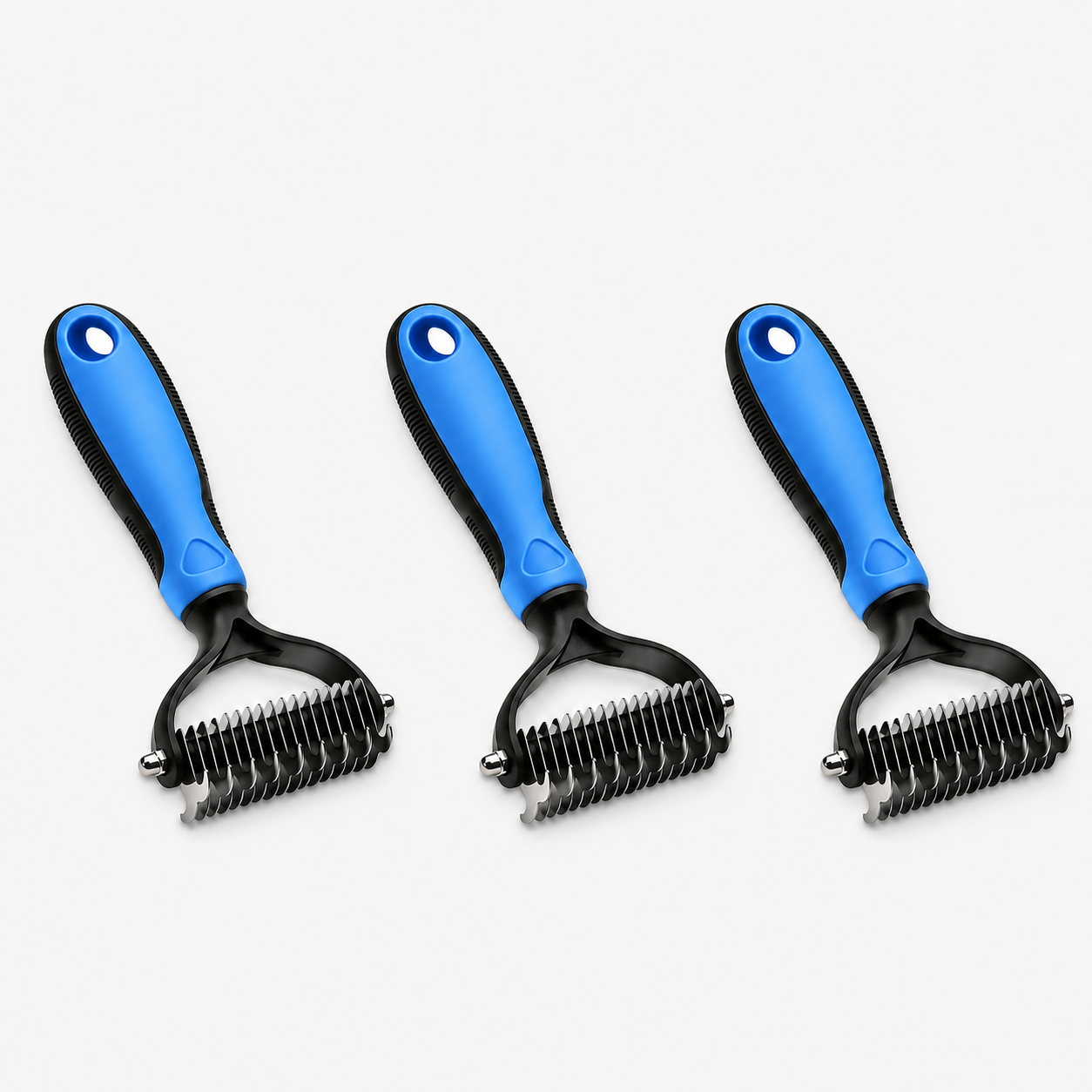 🐶Billhol®🐱 2-in-1 Professional Pet Dematting Comb✂ | Gentle Undercoat Rake & Shedding Brush for Dogs & Cats🐶🐱