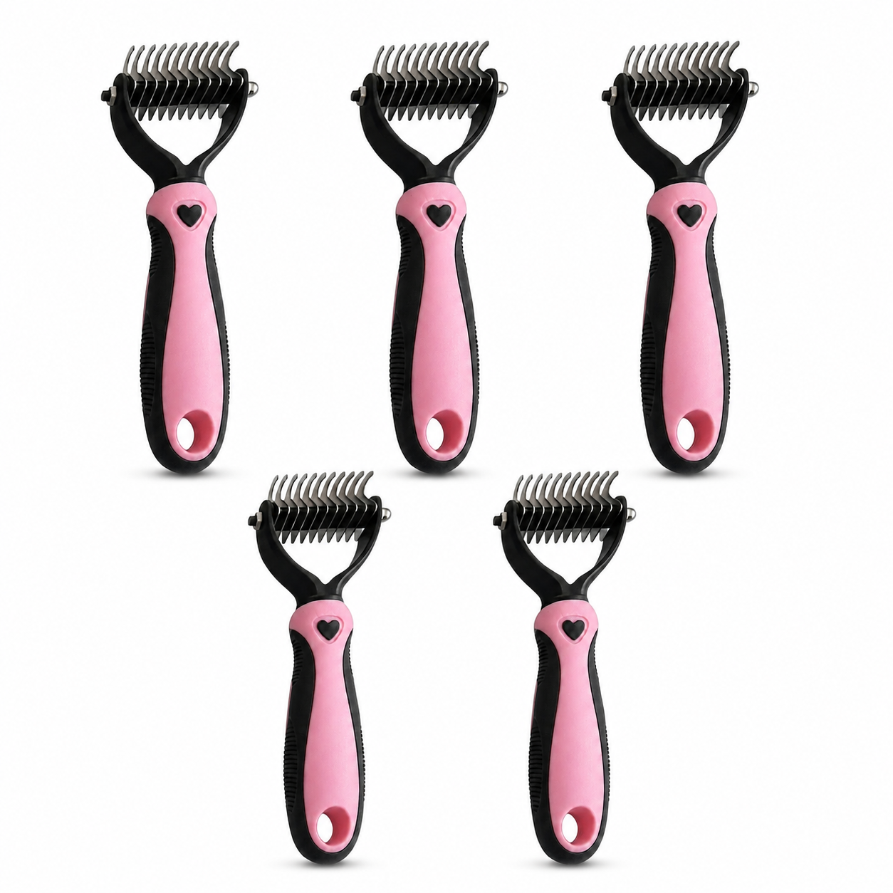 🐶Billhol®🐱 2-in-1 Professional Pet Dematting Comb✂ | Gentle Undercoat Rake & Shedding Brush for Dogs & Cats🐶🐱