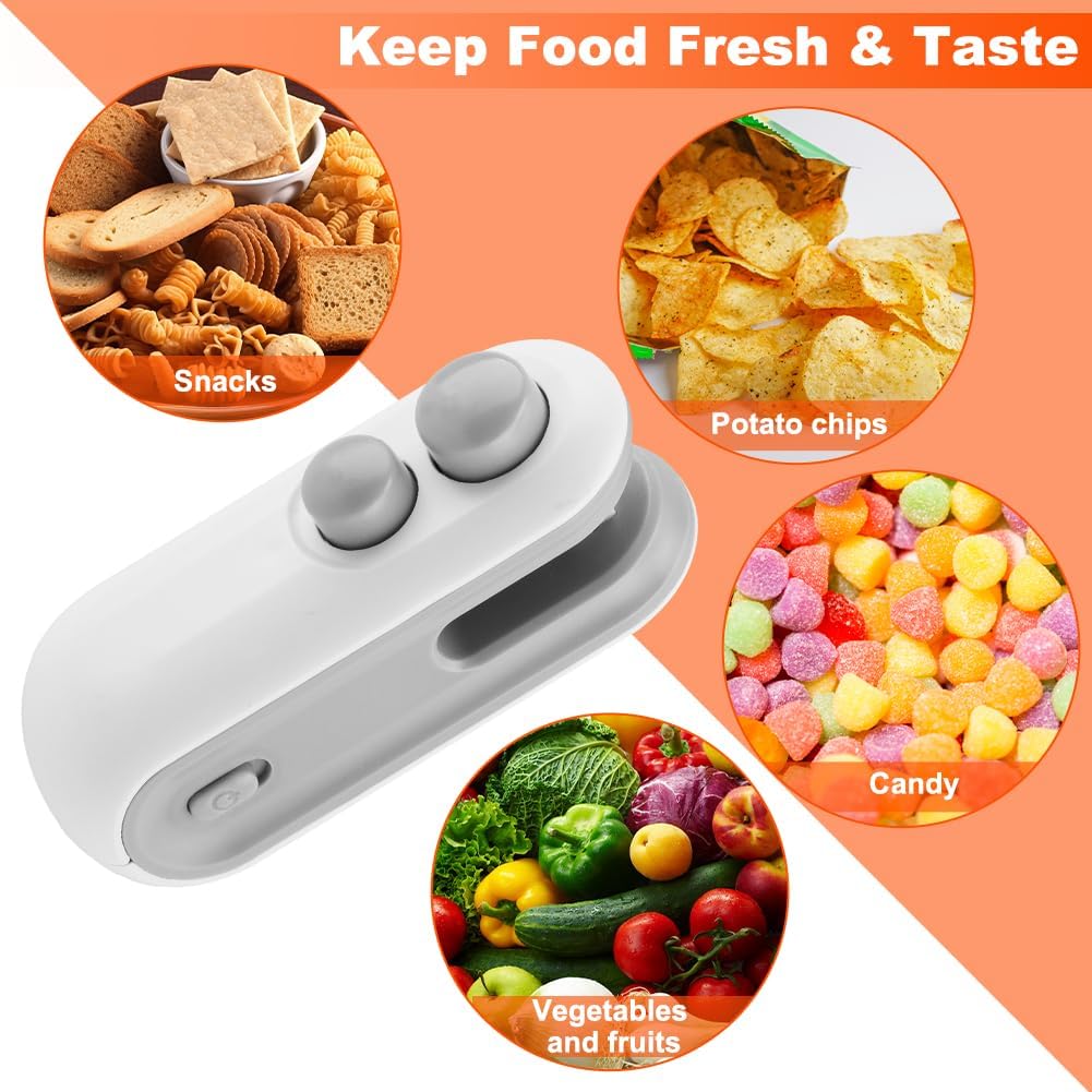 Today's Final Offer — Last Day! | Billhol ® 🏆 Mini Vacuum Sealer: Ideal for food storage—keeps snacks, meat, and fruit fresh for longer, preventing waste and spoilage. 💦