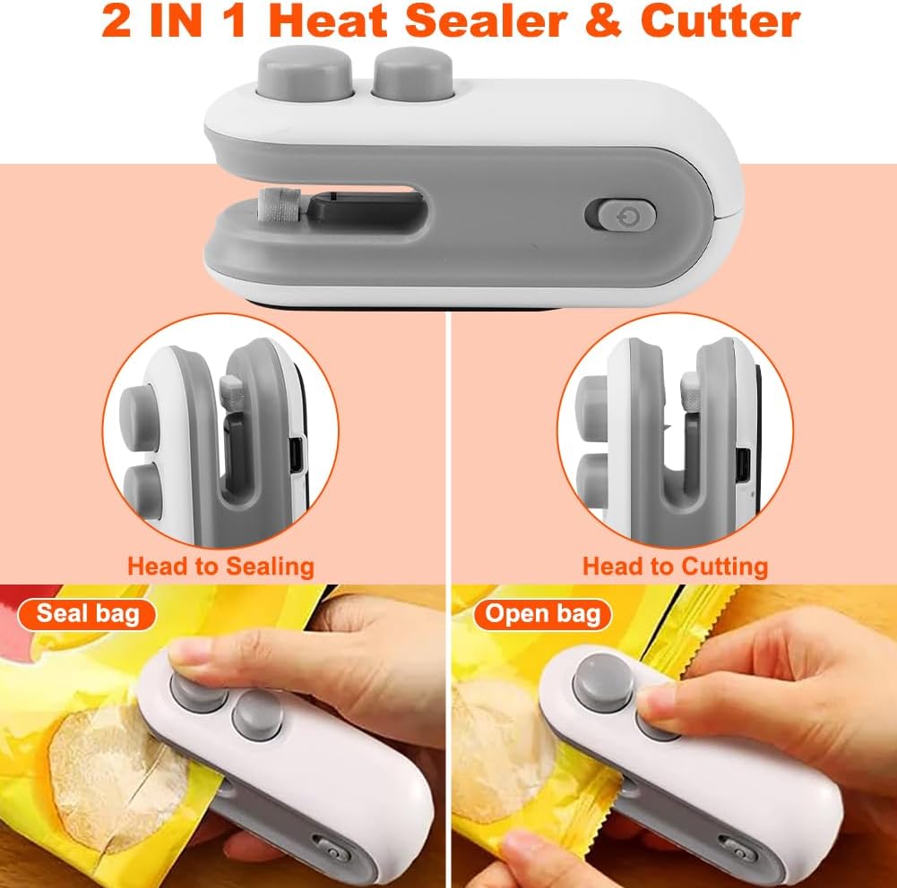 Today's Final Offer — Last Day! | Billhol ® 🏆 Mini Vacuum Sealer: Ideal for food storage—keeps snacks, meat, and fruit fresh for longer, preventing waste and spoilage. 💦