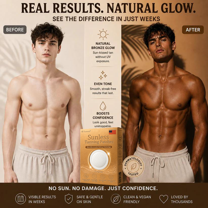 𝐎𝐟𝐟𝐢𝐜𝐢𝐚𝐥 𝐁𝐫𝐚𝐧𝐝 𝐒𝐭𝐨𝐫𝐞 |🗽Turonu® Sunless Transdermal Tanning Patch⭐ — Awaken Your Natural Bronze