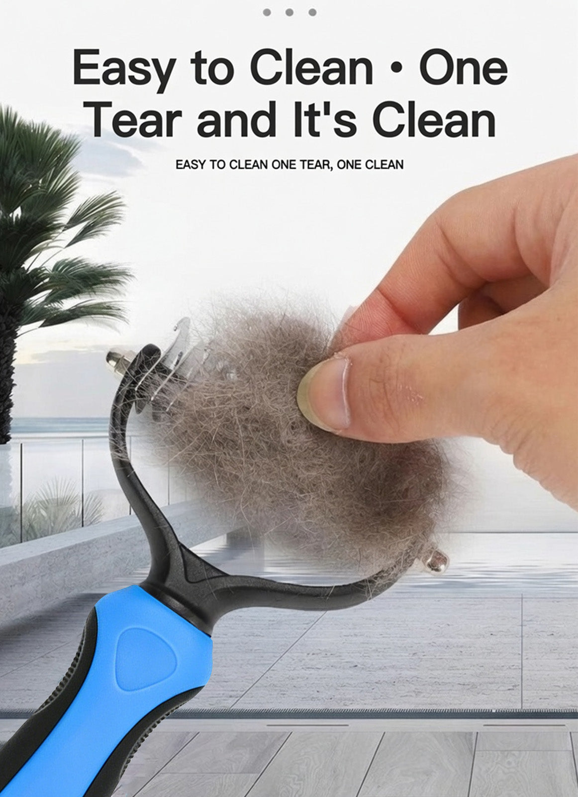 🐶Billhol®🐱 2-in-1 Professional Pet Dematting Comb✂ | Gentle Undercoat Rake & Shedding Brush for Dogs & Cats🐶🐱