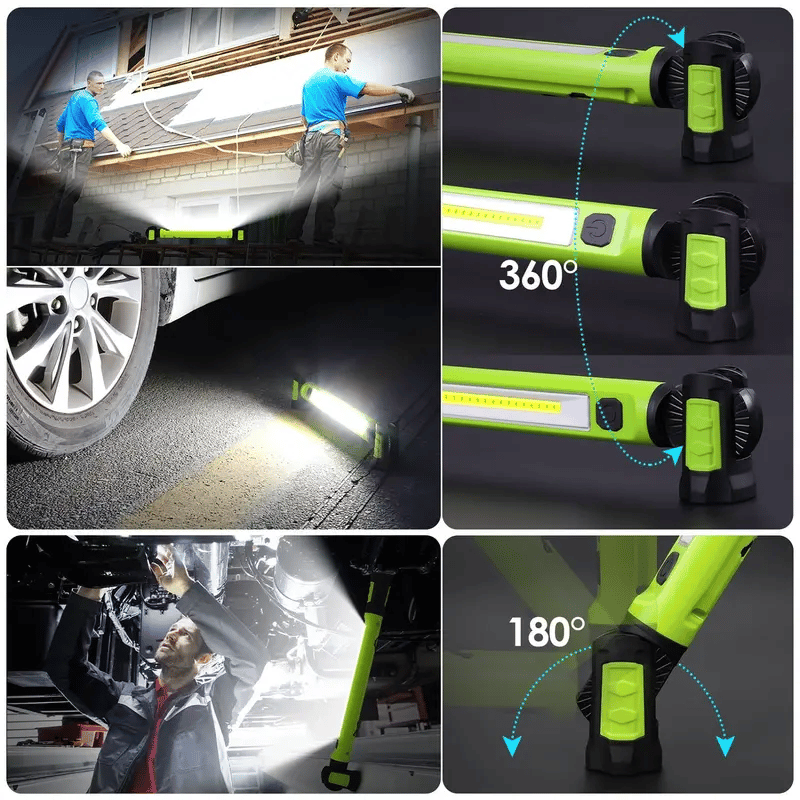 🔥REBYIPO® Hot Sale 49% off🌟🔦Multifunctional magnetic rechargeable work light💡