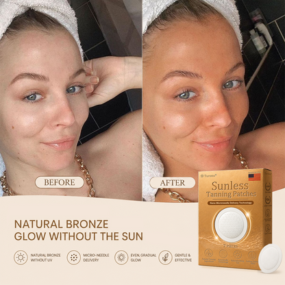 𝐎𝐟𝐟𝐢𝐜𝐢𝐚𝐥 𝐁𝐫𝐚𝐧𝐝 𝐒𝐭𝐨𝐫𝐞 |🗽Turonu® Sunless Transdermal Tanning Patch⭐ — Awaken Your Natural Bronze