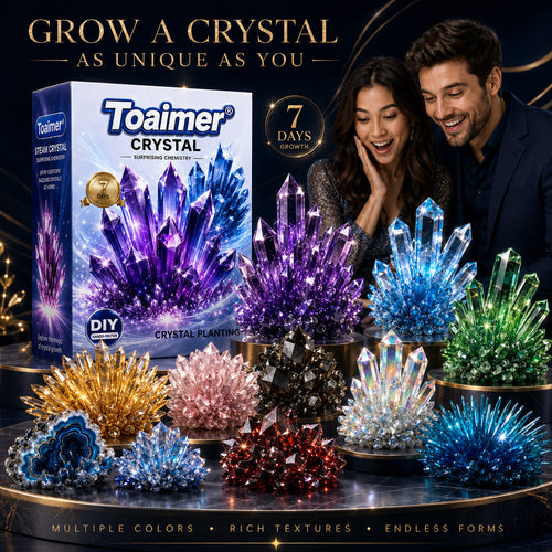 🎉Save 50% Today | 💎Toaimer® CrystalGenesis — Grow Your Own Luxury Crystal Jewelry💎