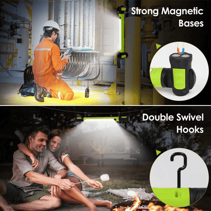 🔥REBYIPO® Hot Sale 49% off🌟🔦Multifunctional magnetic rechargeable work light💡