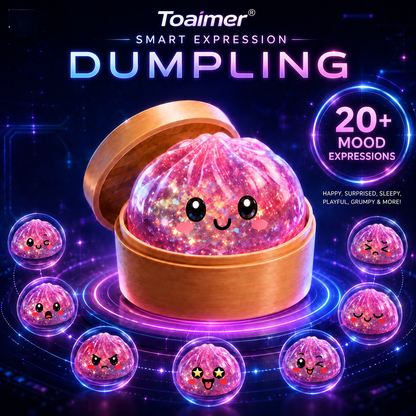 🔮 Toaimer® Magic Mood-Changing Dumpling Squishy 🥟✨ 20+ Funny Faces & Slow-Rising Stress Relief Toy