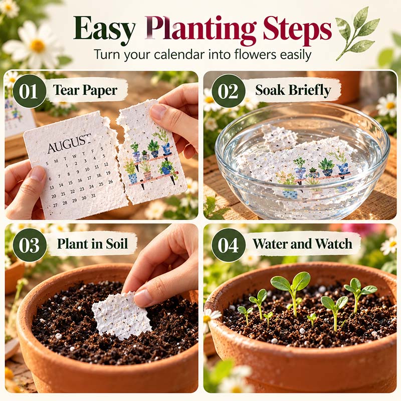 2027 Plantable Calendar