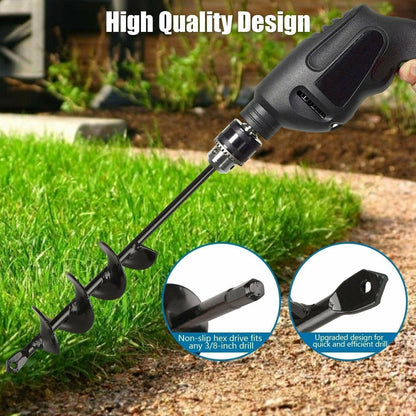🌞 REBYIPO® Fris De Lente In Met 50% Korting!Tuinboor Spiraalboor voor Boormachine – Snel en Moeiteloos Planten van Bloembollen en Zaailingen