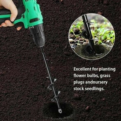 🌞 REBYIPO® Fris De Lente In Met 50% Korting!Tuinboor Spiraalboor voor Boormachine – Snel en Moeiteloos Planten van Bloembollen en Zaailingen