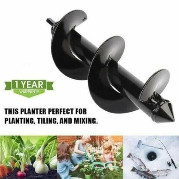 🌞 REBYIPO® Fris De Lente In Met 50% Korting!Tuinboor Spiraalboor voor Boormachine – Snel en Moeiteloos Planten van Bloembollen en Zaailingen