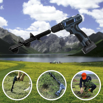 🌞 REBYIPO® Fris De Lente In Met 50% Korting!Tuinboor Spiraalboor voor Boormachine – Snel en Moeiteloos Planten van Bloembollen en Zaailingen